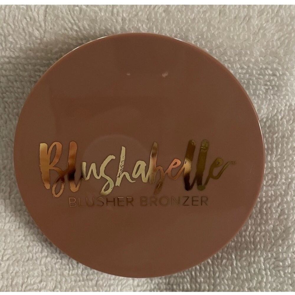 Belle Beauty Blushabelle - CORAL CRUSH Blush Bronzer Kim Gravel 0.32 oz SEALED - Picture 3 of 4